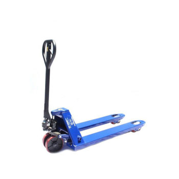 Pallet jack for warehouse handling