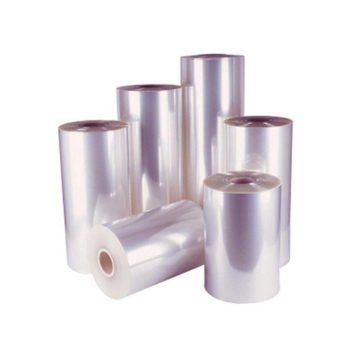 Clear plastic film rolls